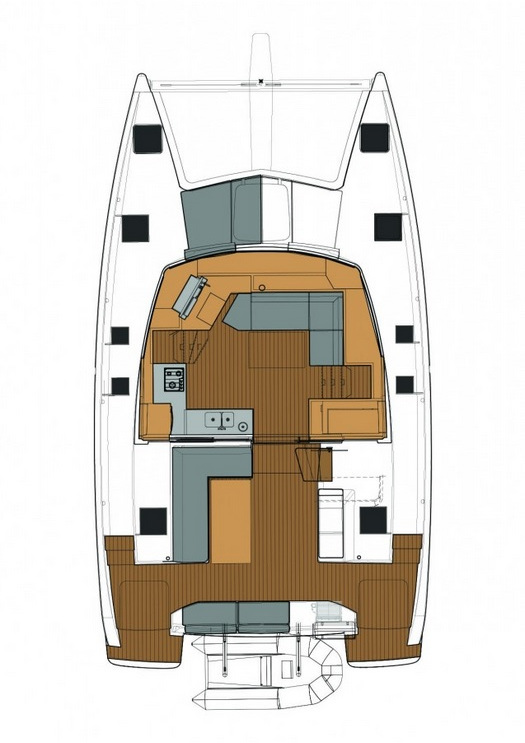 Bootverhuur Trogir goedkoop Lucia 40