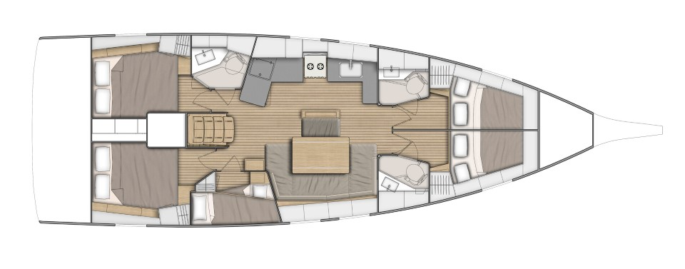 Huur Zeilboot met of zonder schipper Bénéteau in Split