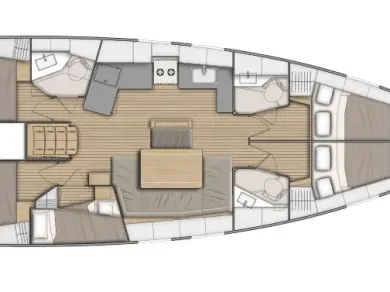 Huur Zeilboot met of zonder schipper Bénéteau in Split