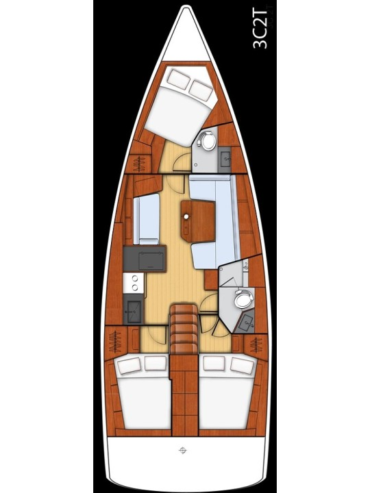 Huur een Bénéteau Oceanis 41.1 in Sukošan