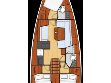 Huur een Bénéteau Oceanis 41.1 in Sukošan