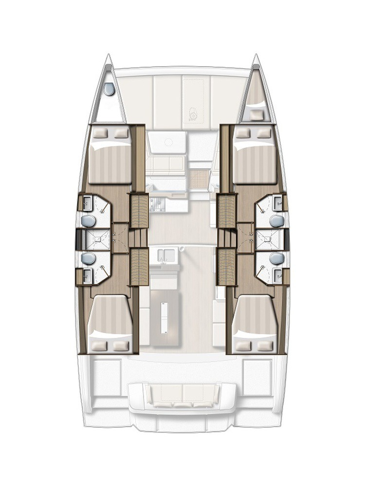 Huur Catamaran met of zonder schipper Bali in Biograd na Moru