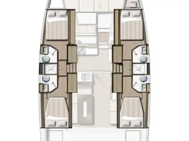 Huur Catamaran met of zonder schipper Bali in Biograd na Moru