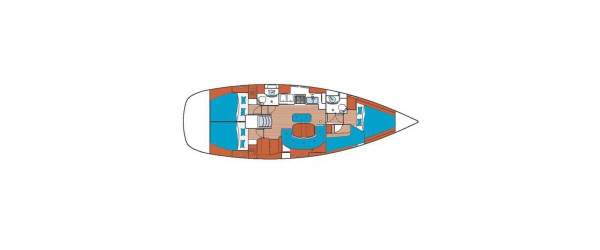 Verhuur Zeilboot in Pirovac - Bénéteau Oceanis 411 Clipper