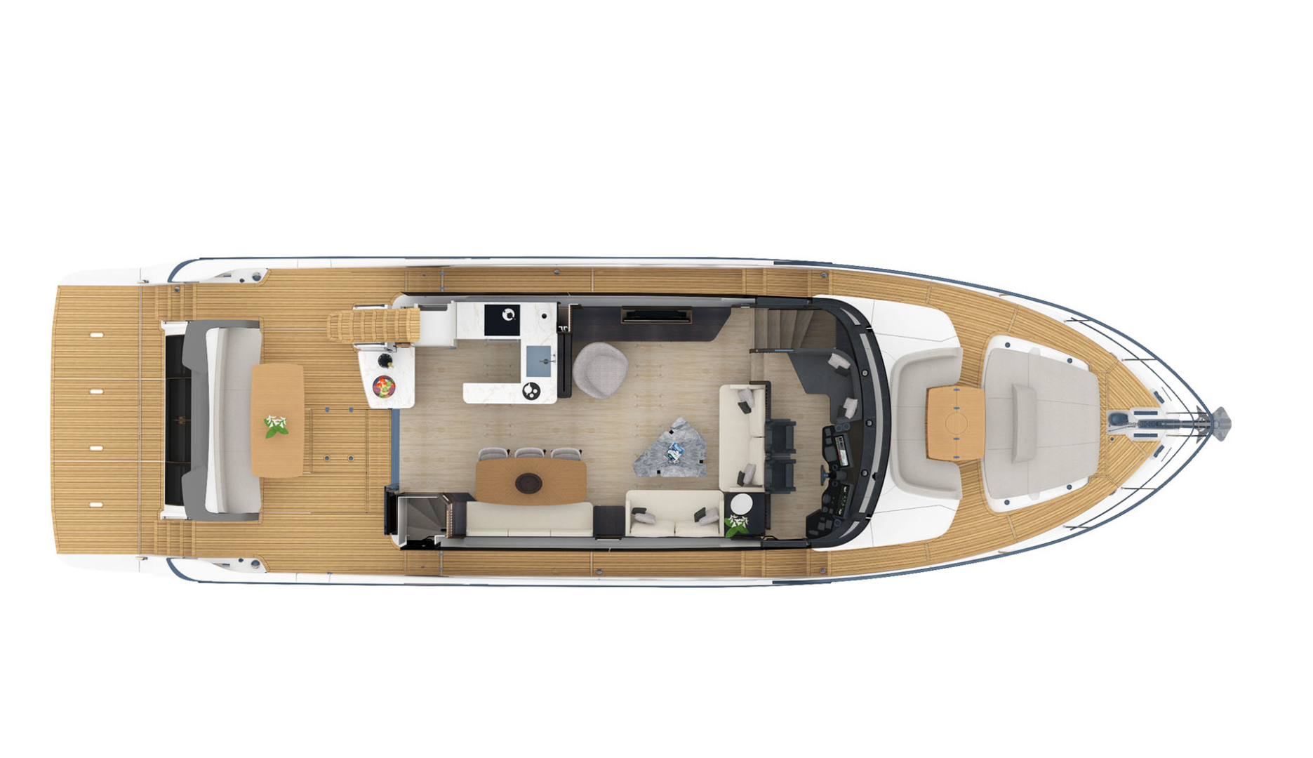Verhuur Jacht in Sukošan - Absolute Yachts Navetta 64