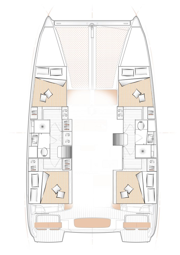 Verhuur Catamaran in Göcek - Excess Excess 11