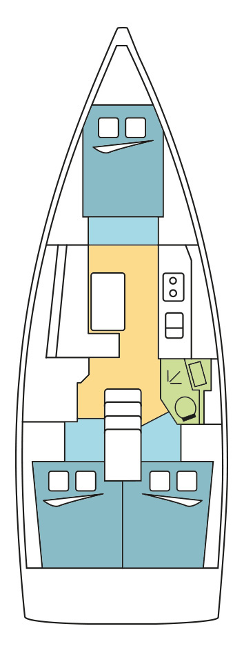 Bootverhuur Zaton goedkoop Oceanis 38.1