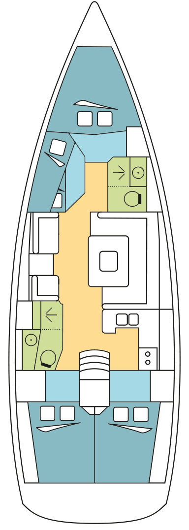 Huur Zeilboot met of zonder schipper Jeanneau in La Paz