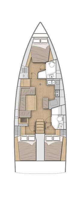 Verhuur Zeilboot in Pula - Bénéteau Oceanis 40.1