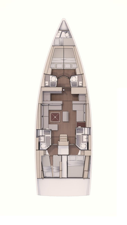 Verhuur Zeilboot Dufour met vaarbewijs