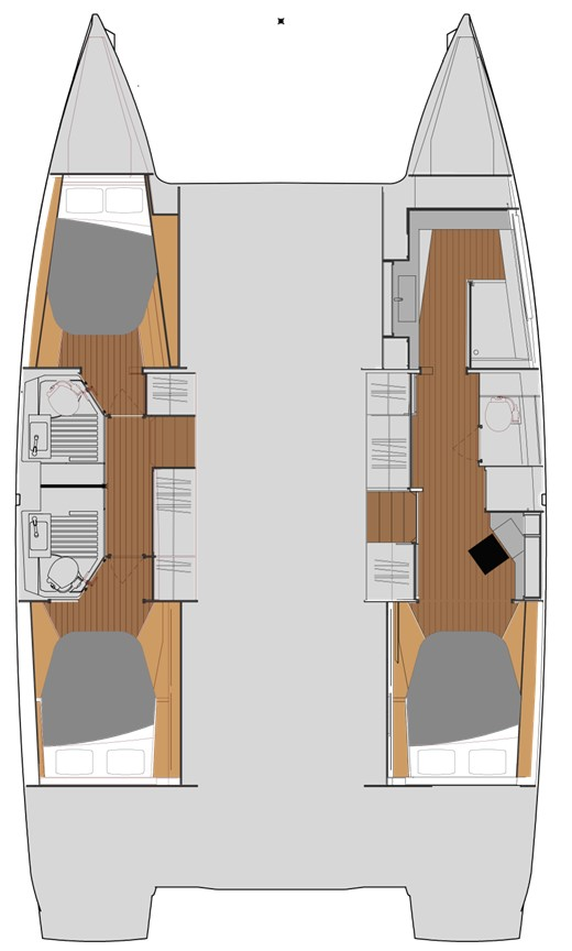 Verhuur Catamaran in Annapolis - Fountaine Pajot Astrea 42
