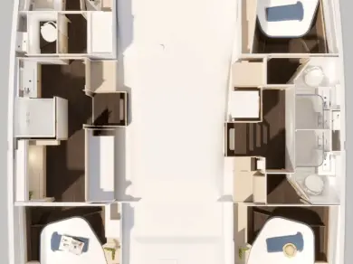 Jachthuur in Road Town - Fountaine Pajot Fountaine Pajot FP 44 Maestro - 3 cab. via SamBoat