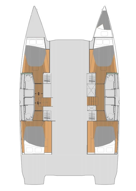 Fountaine Pajot Elba 45 te huur van particulier of professional in Road Town