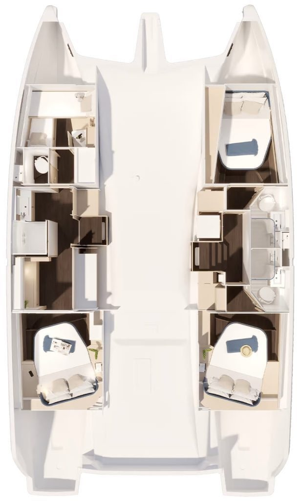 Jachthuur in Road Town - Fountaine Pajot Fountaine Pajot FP 44 Maestro - 3 cab. via SamBoat
