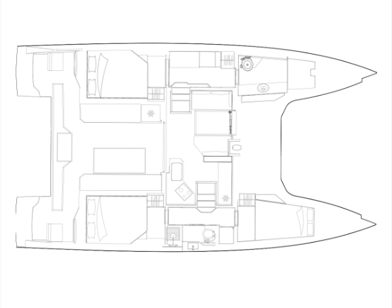 Verhuur Catamaran in Parham Town - Nautitech Nautitech 40 Open 