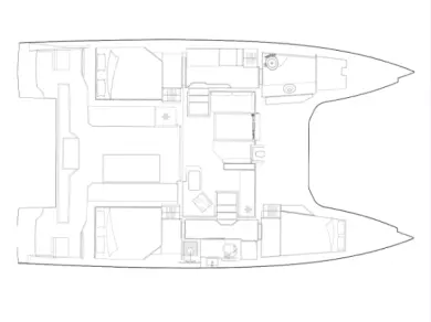 Verhuur Catamaran in Parham Town - Nautitech Nautitech 40 Open 