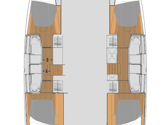 Fountaine Pajot Elba 45 te huur van particulier of professional in Key West