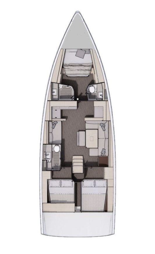 Huur Zeilboot met of zonder schipper Dufour in Cagliari