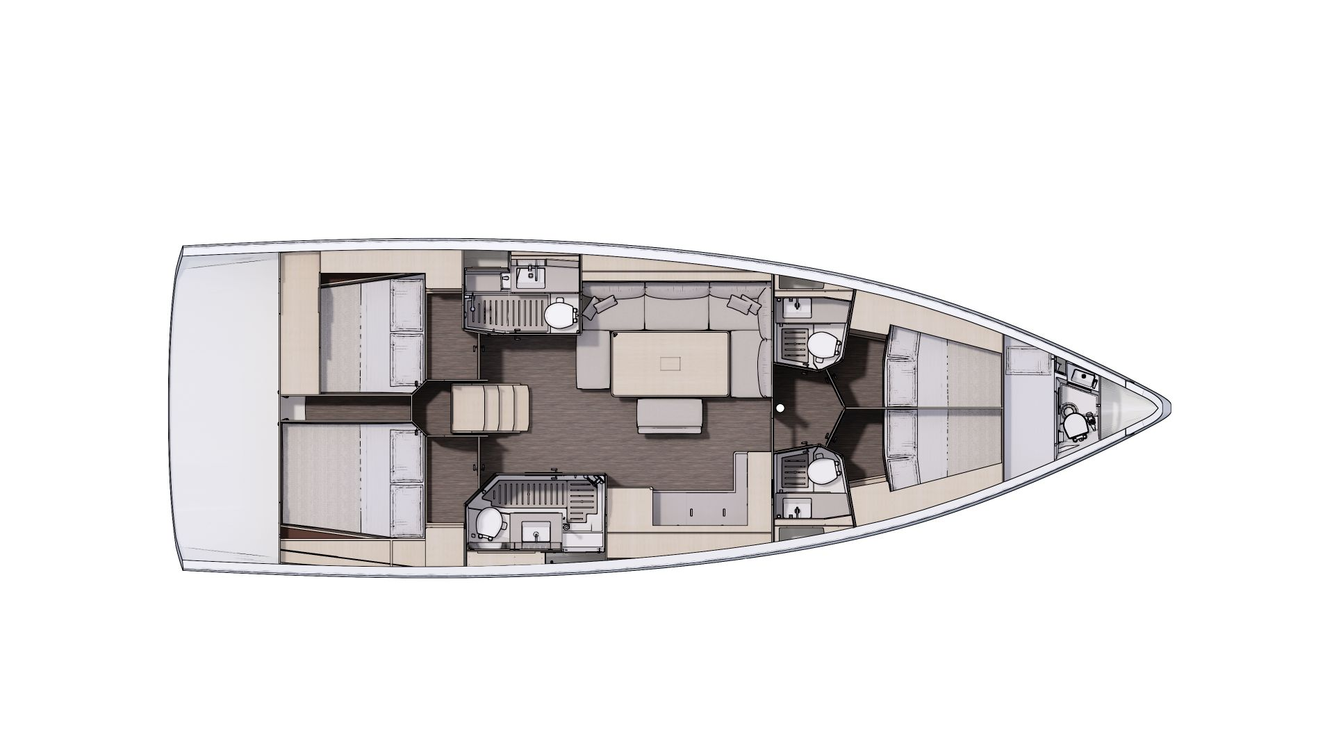 Verhuur Zeilboot Dufour met vaarbewijs