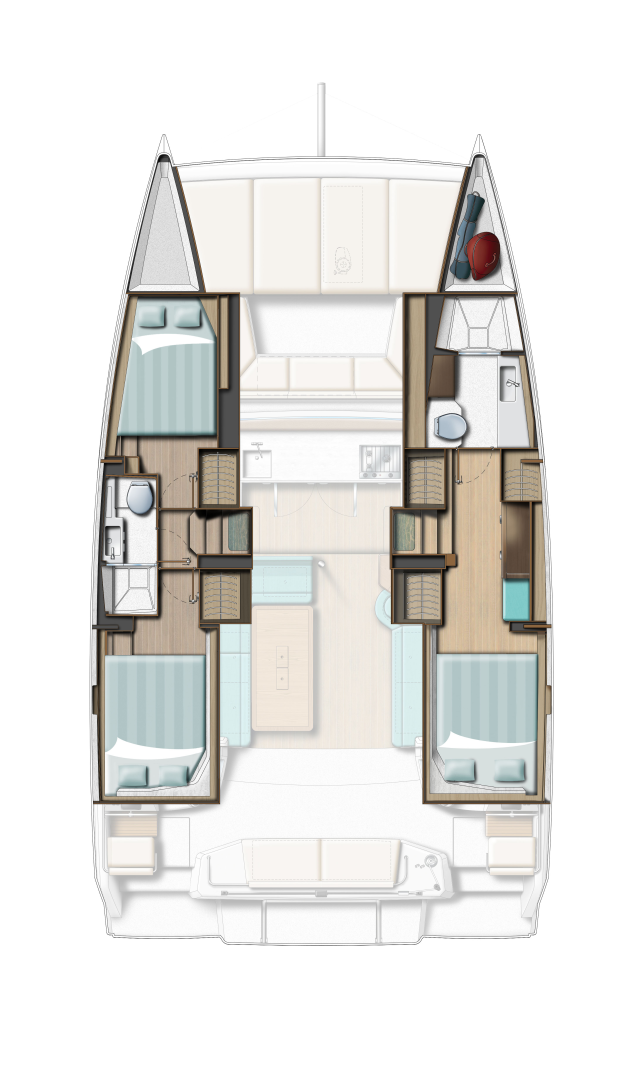 Verhuur Catamaran Bali met vaarbewijs
