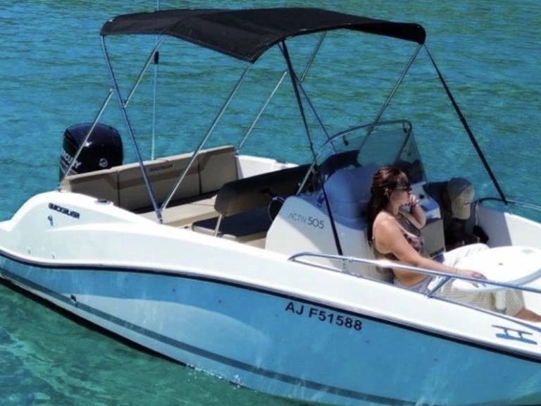 Huur een Quicksilver Activ 505 Open in Saint-Aygulf