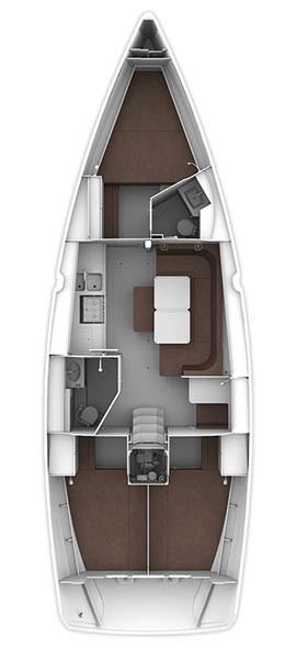 Bootverhuur Bavaria Cruiser 41 in Göcek via SamBoat