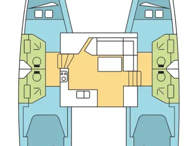 Huur Catamaran met of zonder schipper Fountaine Pajot in Trogir