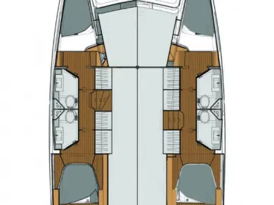 Verhuur Catamaran Fountaine Pajot met vaarbewijs