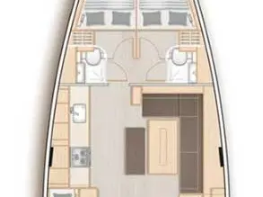 Hanse Hanse 508 te huur van particulier of professional in Biograd na Moru