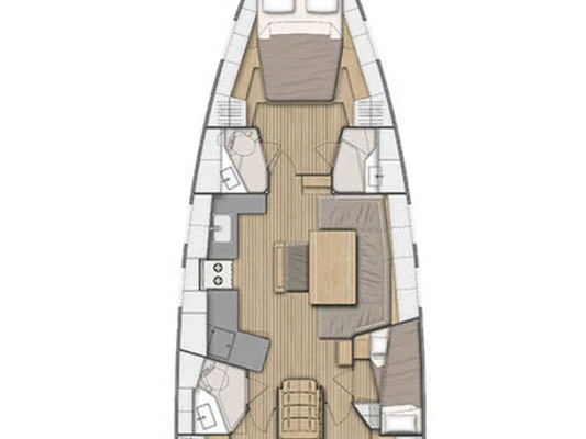 Huur een Bénéteau Oceanis 46.1 in Álimos