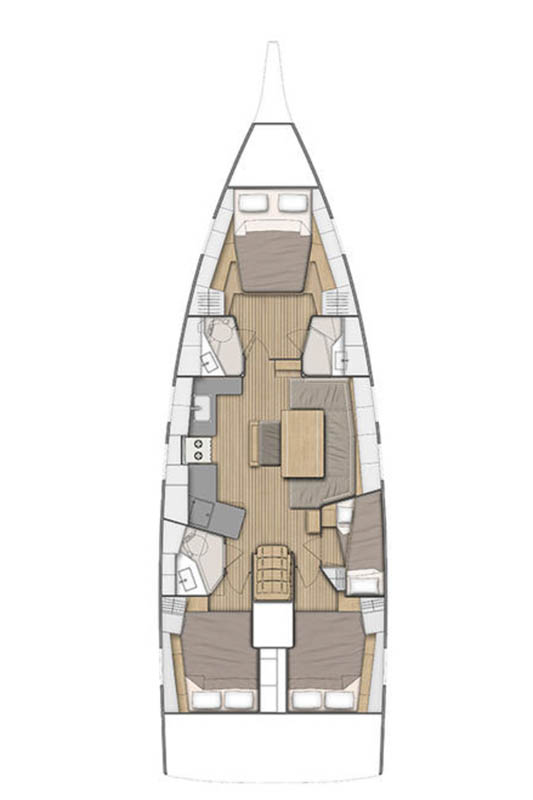 Huur een Bénéteau Oceanis 46.1 in Álimos