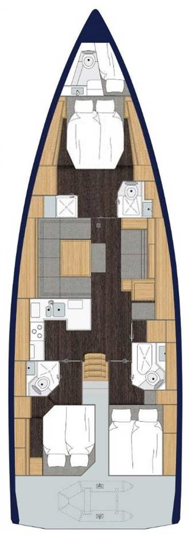 Huur een Bavaria Cruiser 50 in Split