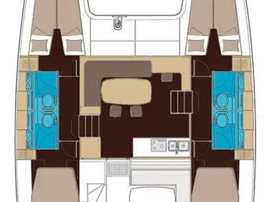 Huur Catamaran met of zonder schipper Lagoon in Split