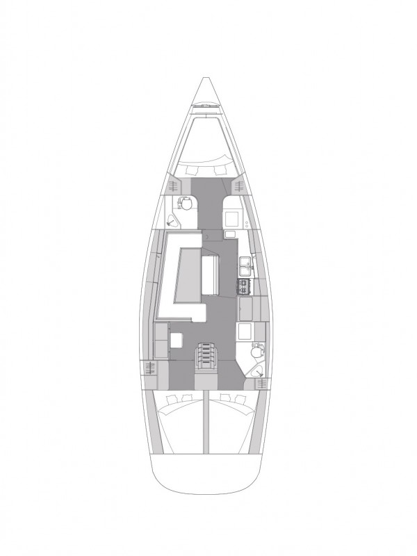 Elan Impression 45.1 te huur van particulier of professional in Biograd na Moru