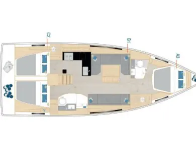 Jachthuur in Pirovac - Hanse Hanse 410 via SamBoat