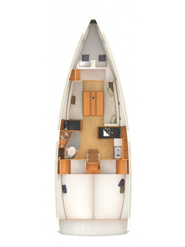Verhuur Zeilboot Jeanneau met vaarbewijs