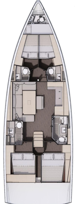Bootverhuur Göcek goedkoop Dufour 470