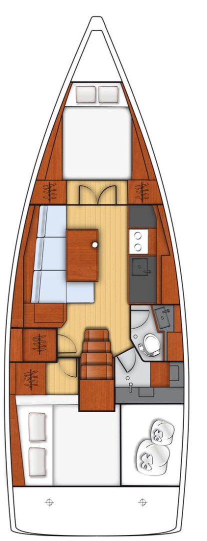 Huur Zeilboot met of zonder schipper Bénéteau in Göcek