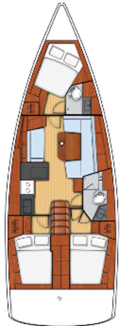 Jachthuur in Göcek - Bénéteau Oceanis 41.1 via SamBoat