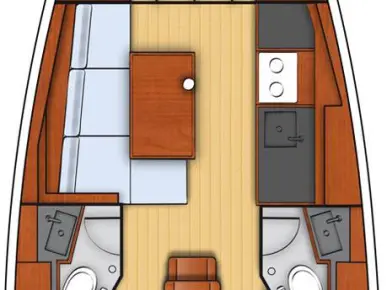 Huur Zeilboot met of zonder schipper Bénéteau in Seget Donji