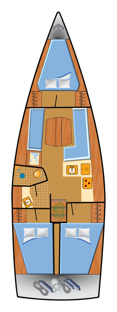 Jachthuur in Punat - Dehler Dehler 38 SQ via SamBoat
