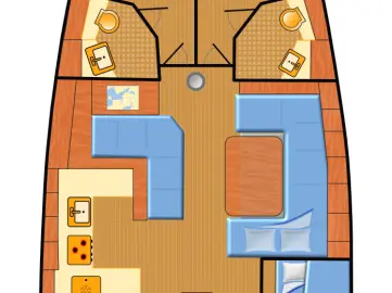 Verhuur Zeilboot Bénéteau met vaarbewijs