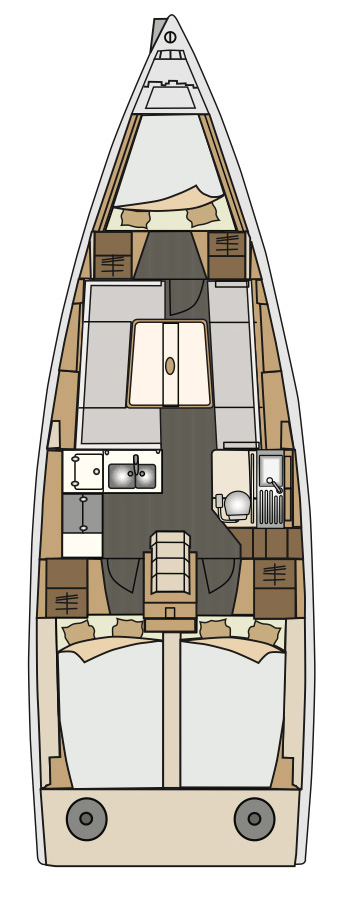 Verhuur Zeilboot in Punat - Elan E4