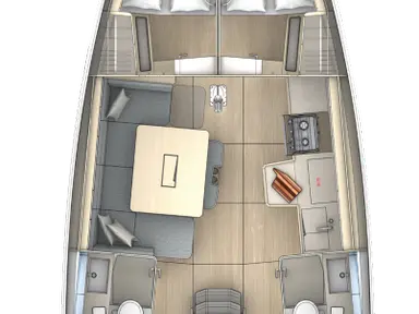 Bootverhuur Trogir goedkoop Dufour 41