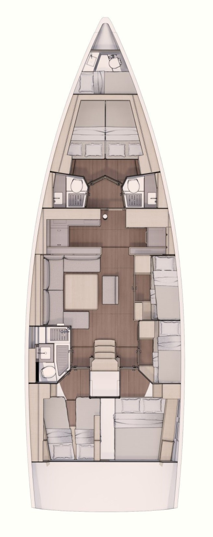 Huur Zeilboot met of zonder schipper Dufour in Sukošan