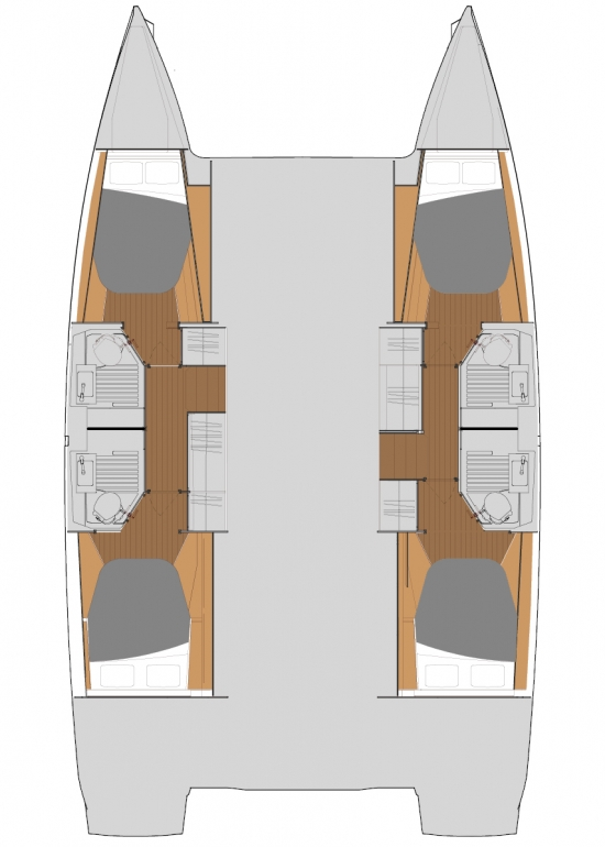 Huur een Fountaine Pajot Astrea 42 in Trogir