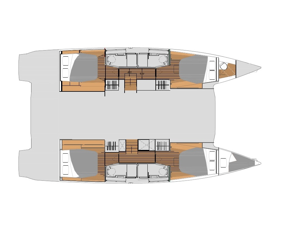 Verhuur Catamaran Fountaine Pajot met vaarbewijs