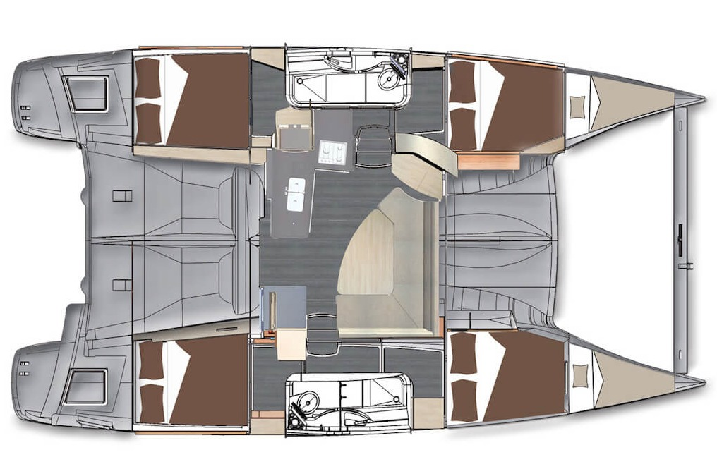 Jachthuur in Punat - Fountaine Pajot Lipari 41 via SamBoat
