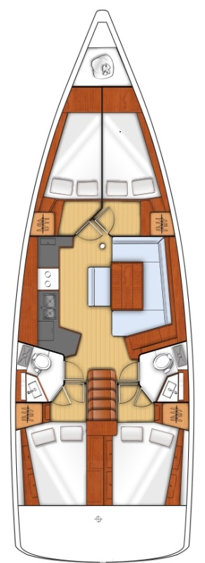 Verhuur Zeilboot in Split - Bénéteau Oceanis 45