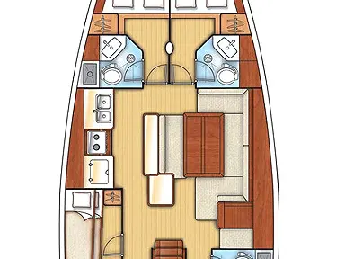 Jachthuur in Rogač - Bénéteau Oceanis 50 Family via SamBoat